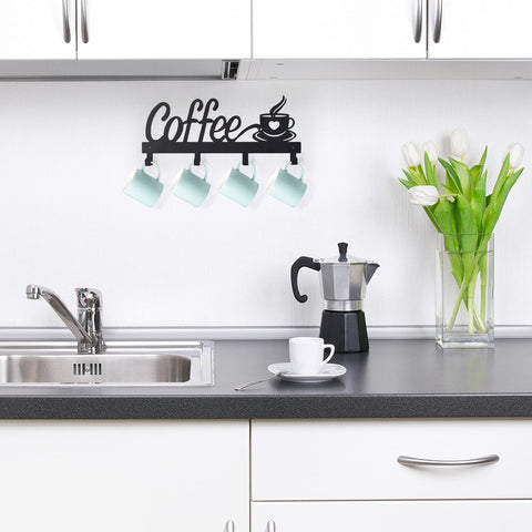 CUKE2BEET anti-rust finish close-up on sturdy wall rack.