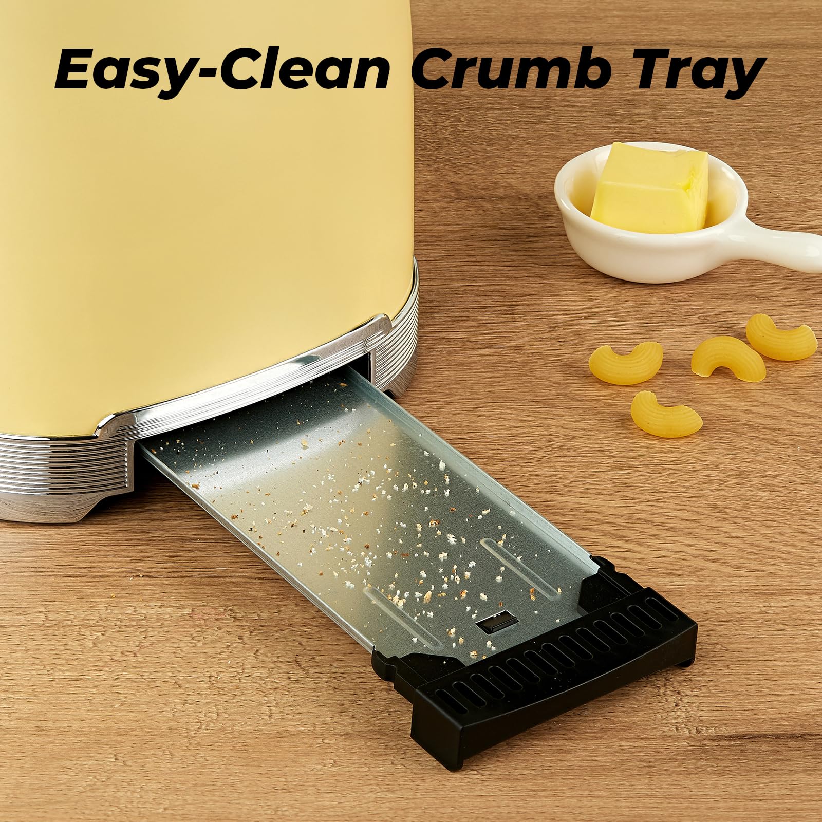 Culinaid 2-slice toaster cancel button to stop toasting anytime.