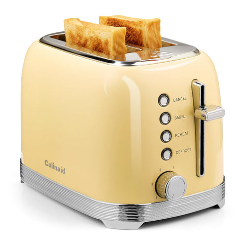 Culinaid 2-slice toaster color options to match kitchen style.