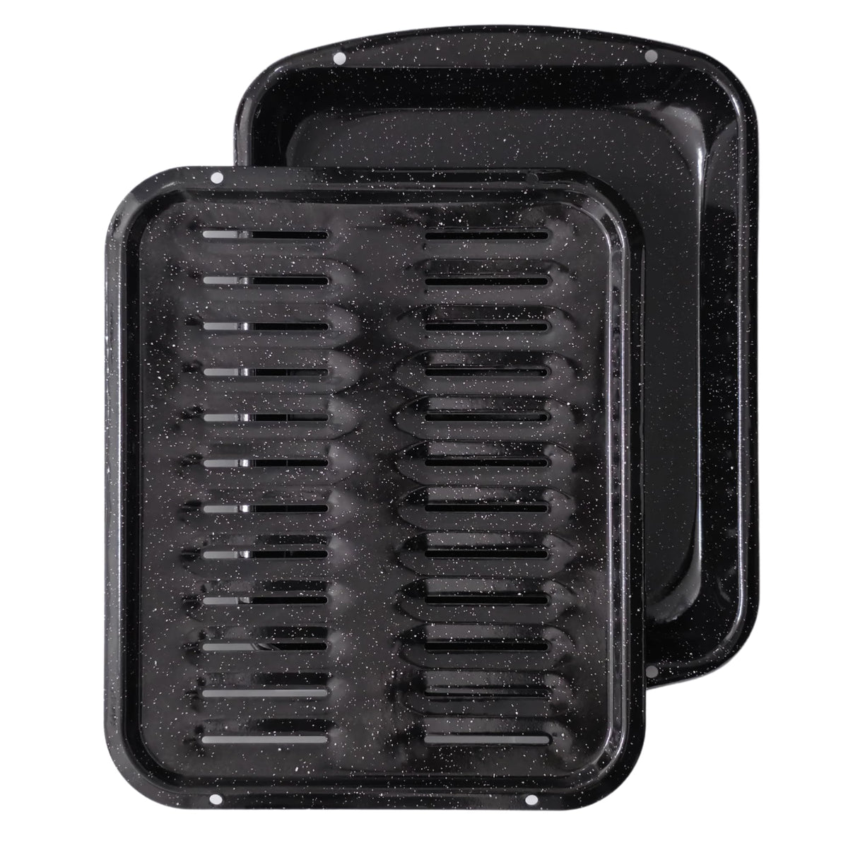 CULINARIN broiler pan with rack for oven delivers even heat and crisp edges
