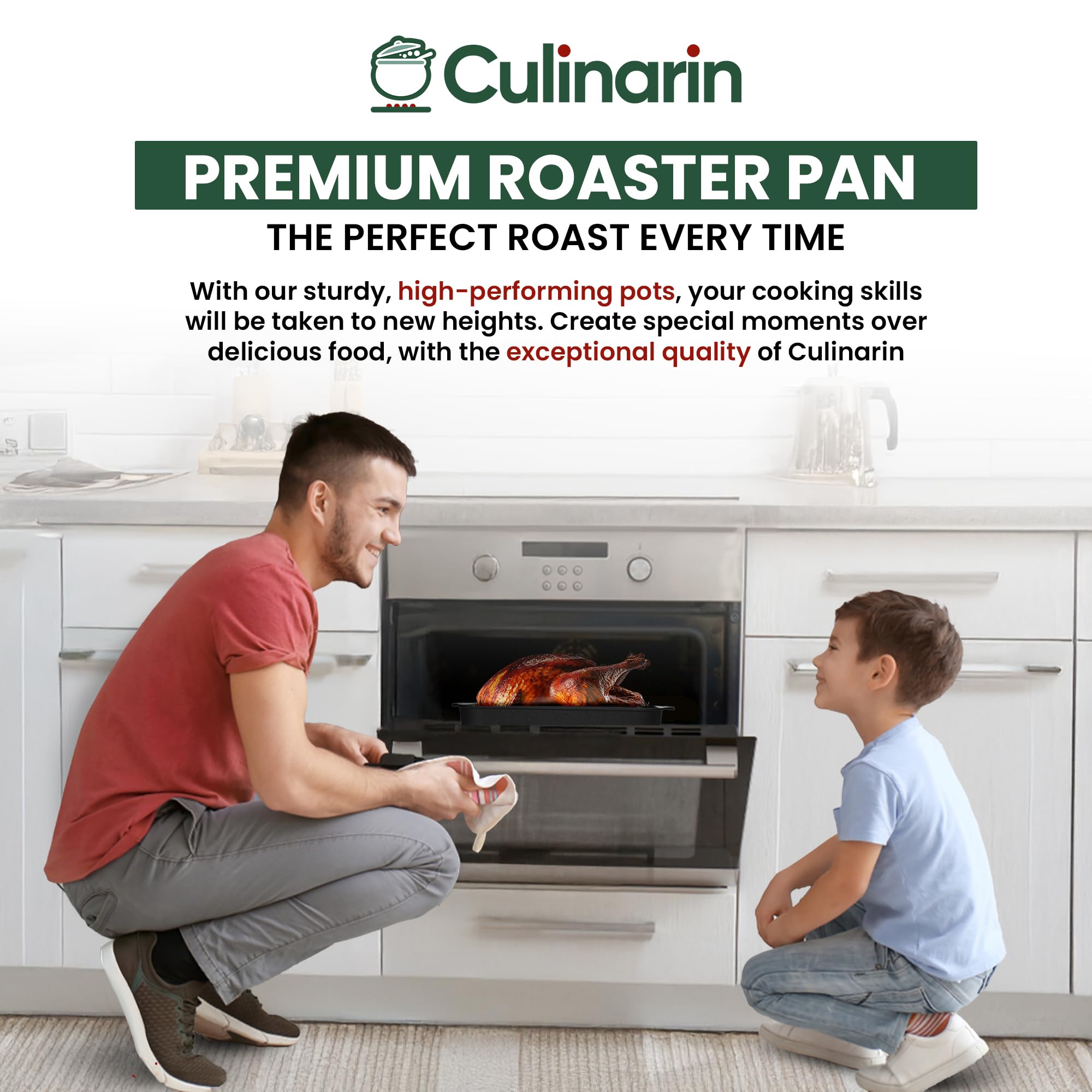 CULINARIN turkey and side roast presentation highlights versatile cooking