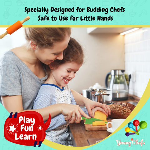 Culinary Couture silicone utensils deliver flexible, heat-safe cooking tools for young chefs