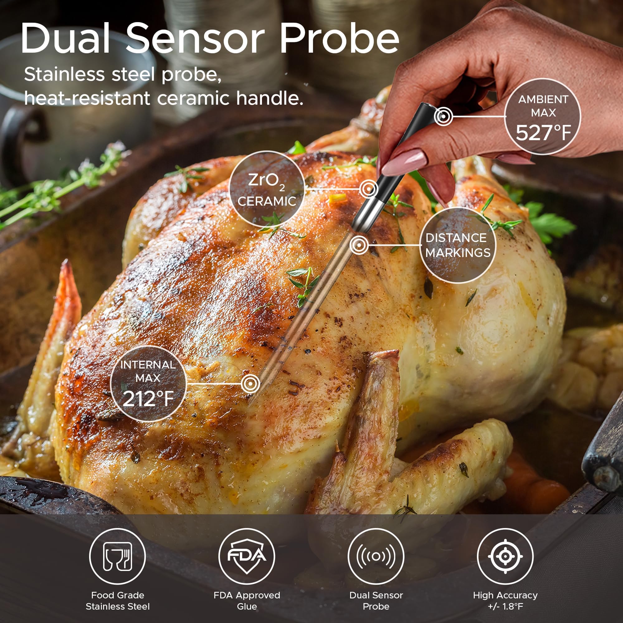 CulinaTech app control interface for intelligent cooking suggestions.