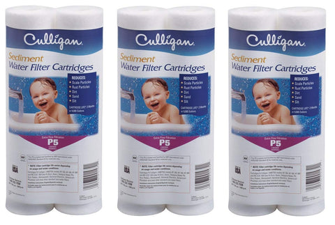 Culligan P5 filter sediment-removal for clearer home water.