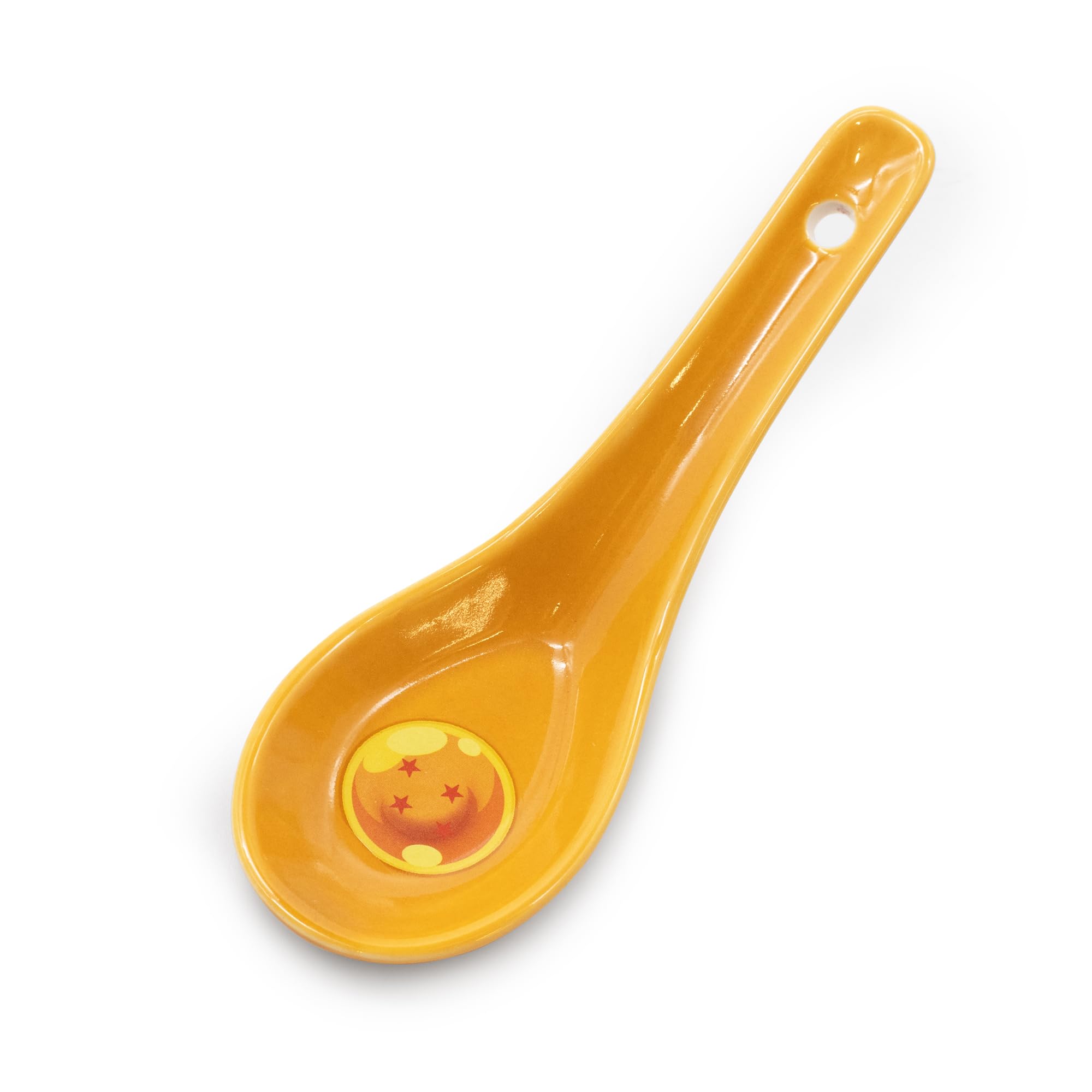 Culture Fly Dragon Ball Z ramen bowl with spoon and chopsticks demonstrates complete set.