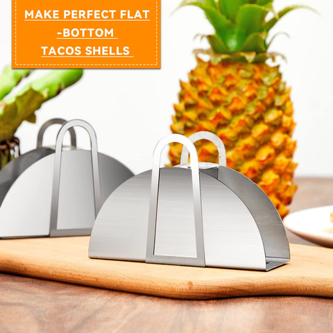 Cunhill compact taco mold keeps shells upright for storage