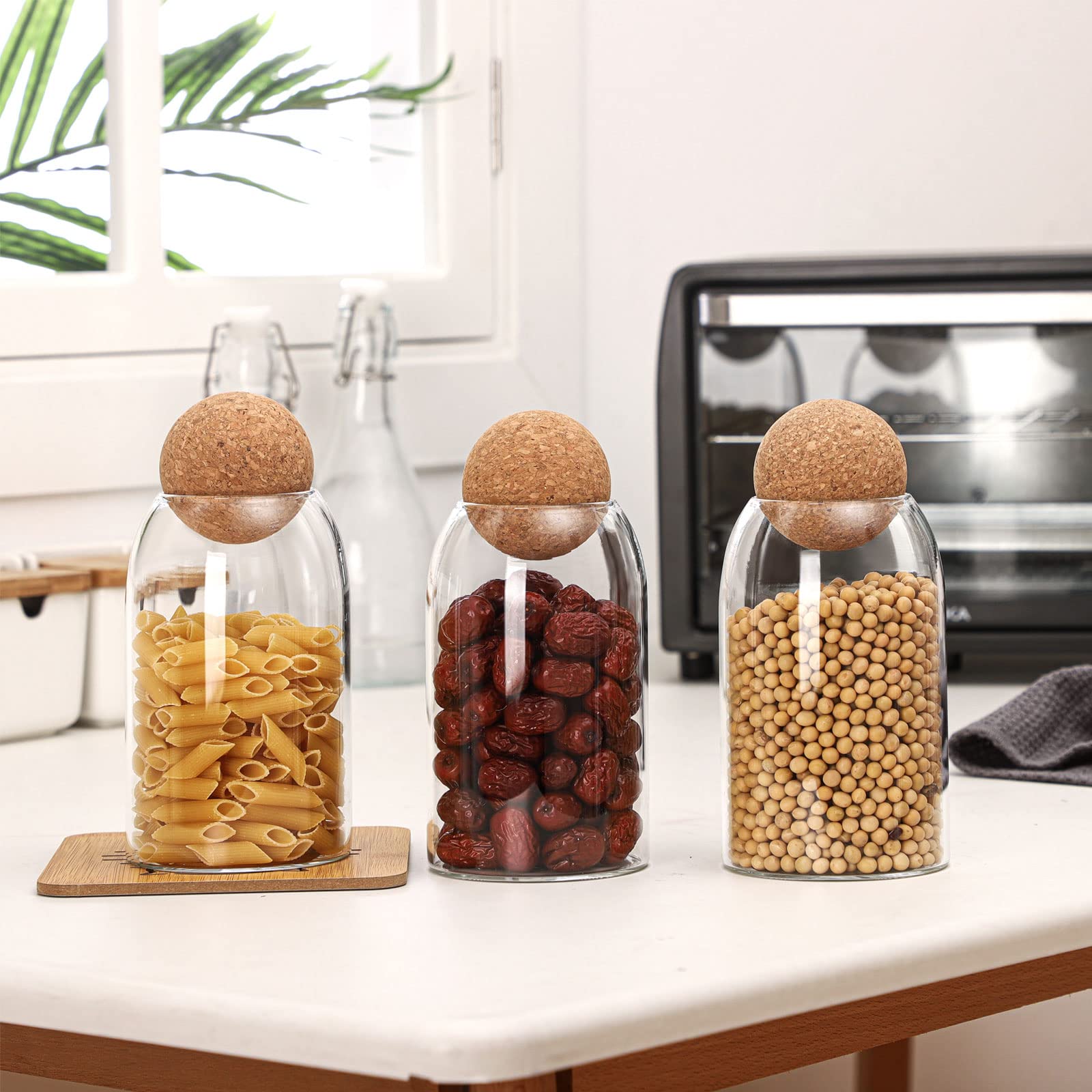 Cunhill wide-mouth glass jar designed for easy filling