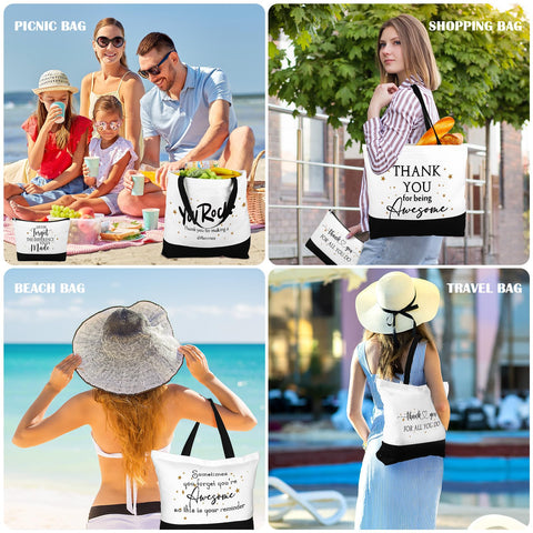 Cunno tote with long 20.5-inch handle for comfortable all-day carrying.