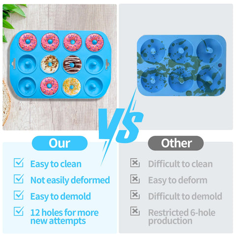 Cupidove easy-clean silicone pan makes washing fast and simple.