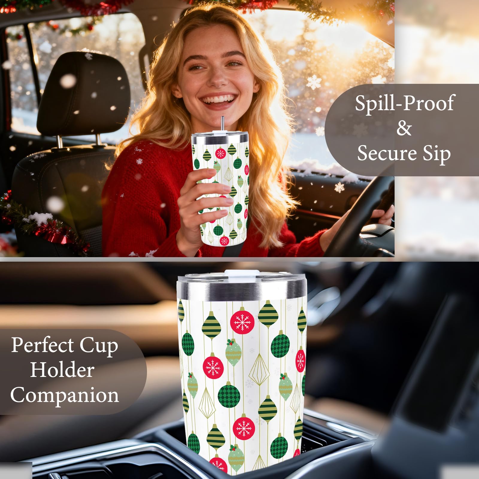 CUPLOOV leak-resistant lid with silicone O-ring.