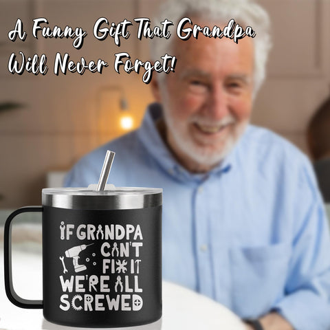 CUPLOOV bold double-sided print celebrates grandpa's personality