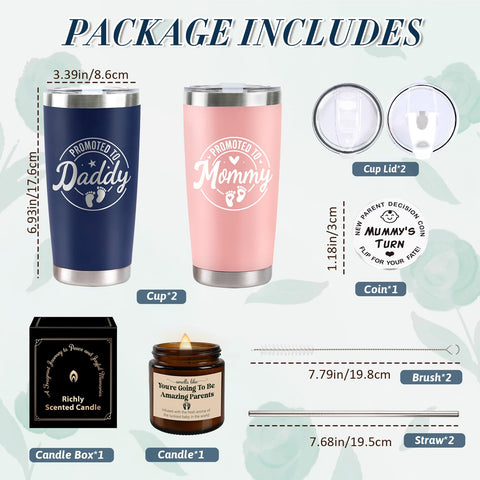 CUPLOOV gift set visuals for baby showers and milestones.