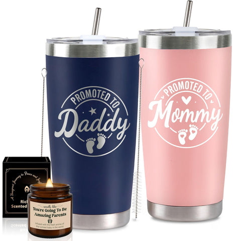 CUPLOOV 20oz pink mommy tumbler for on-the-go hydration.
