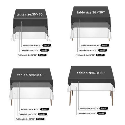 Cupuamon tablecloth with neat hemmed edges enhances presentation.