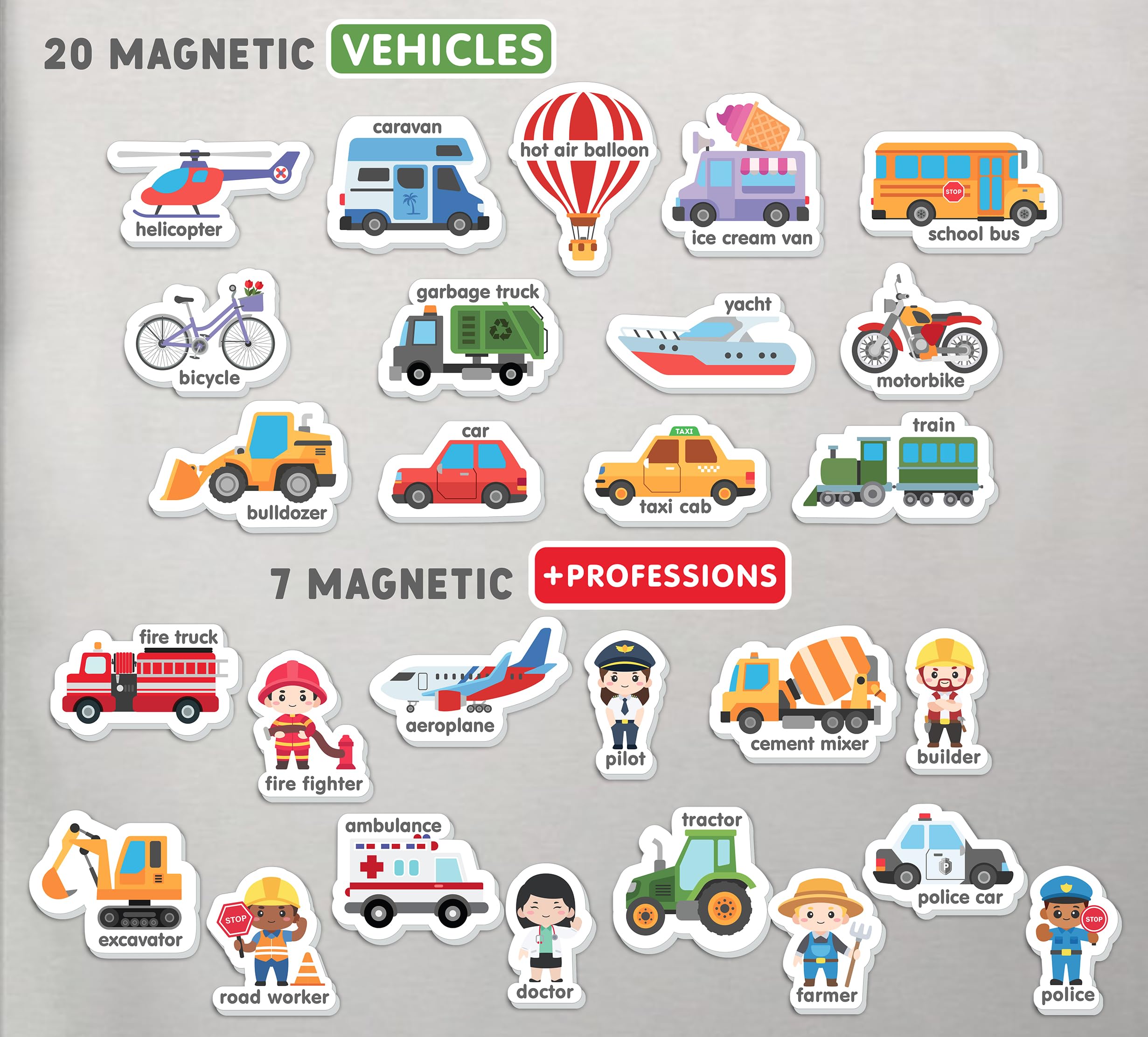 Curious Columbus magnets submersible for easy cleaning.