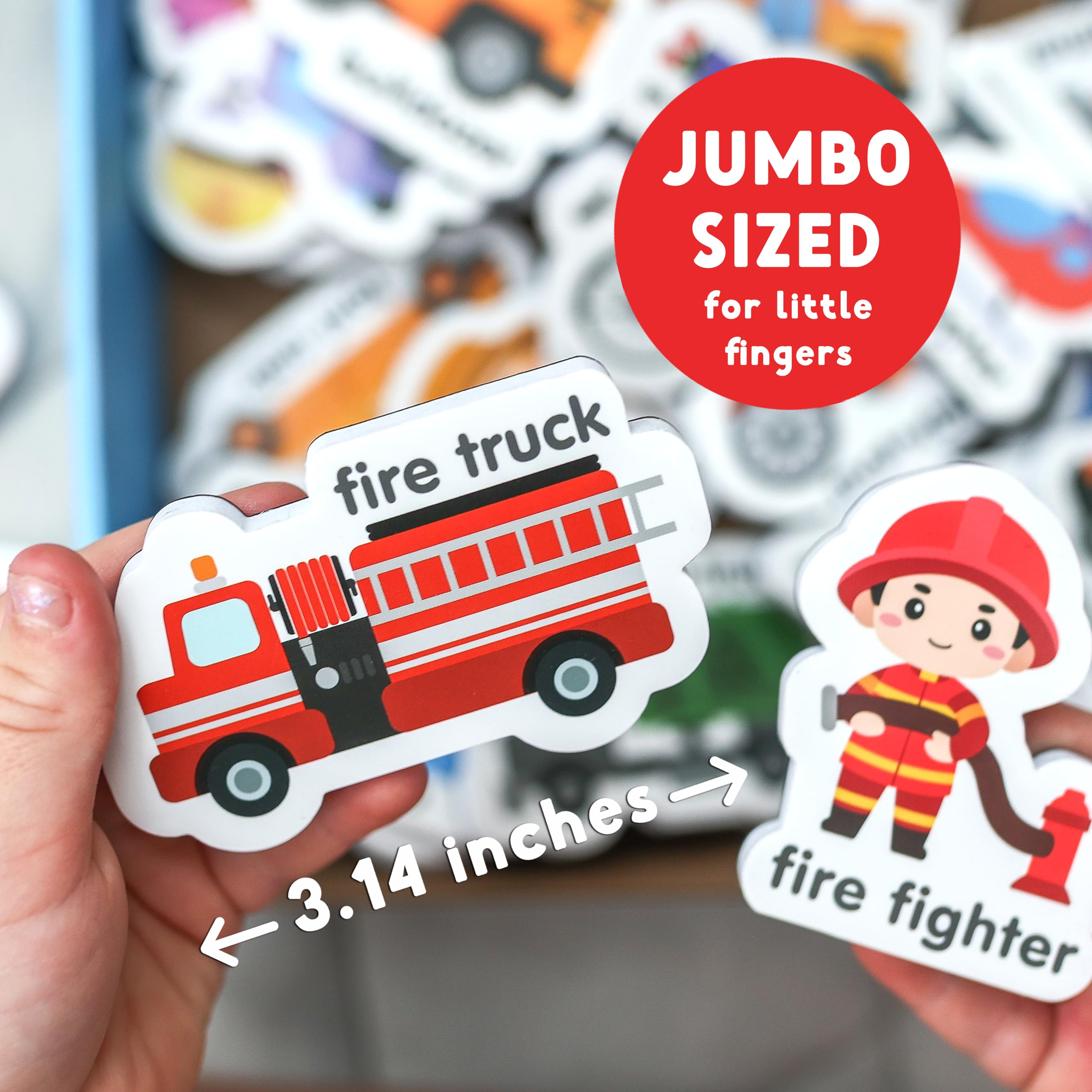 Curious Columbus tiny town poster included for engaging, imaginative play sessions.
