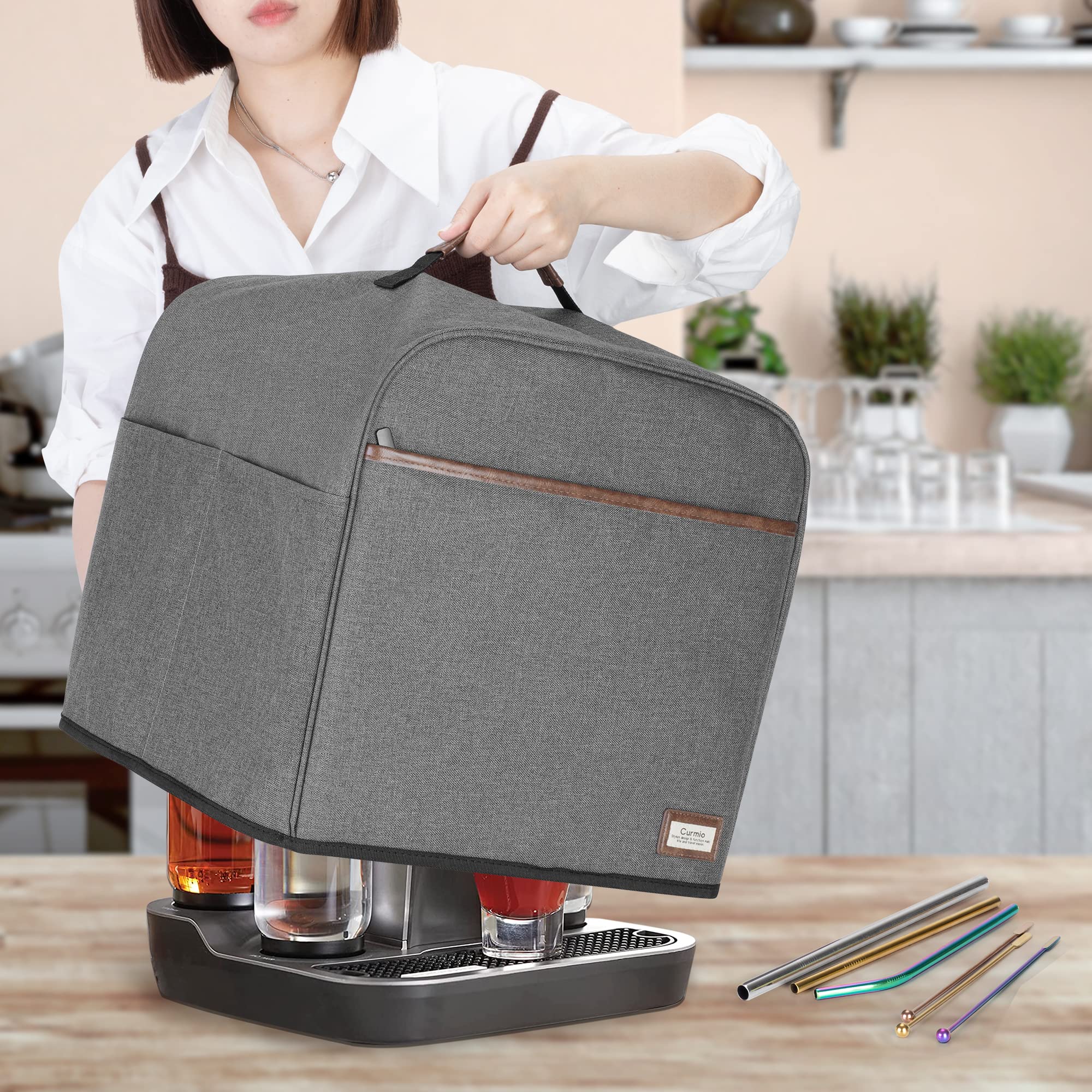 CURMIO dust cover rigid wire frame keeps its shape