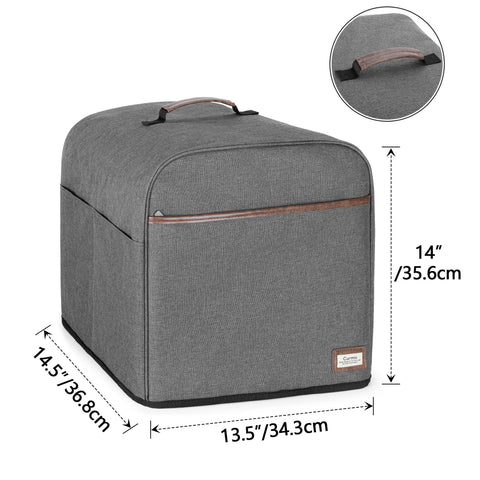 CURMIO dust cover size 13.5 x 14.5 x 14 inches fits Bartesian models