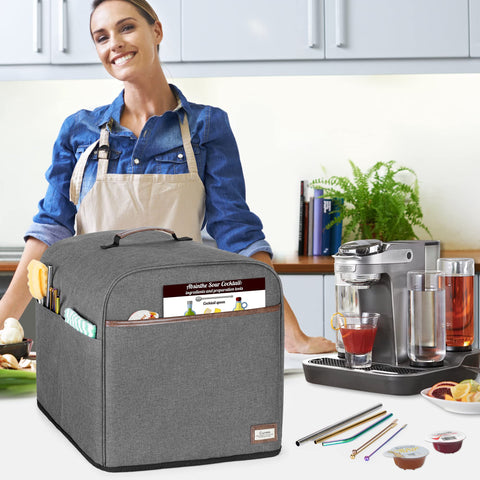 CURMIO dust cover top handle makes covering and uncovering easy