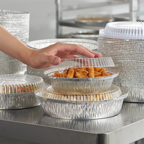 CURTA round pan design saves space in catering and storage.