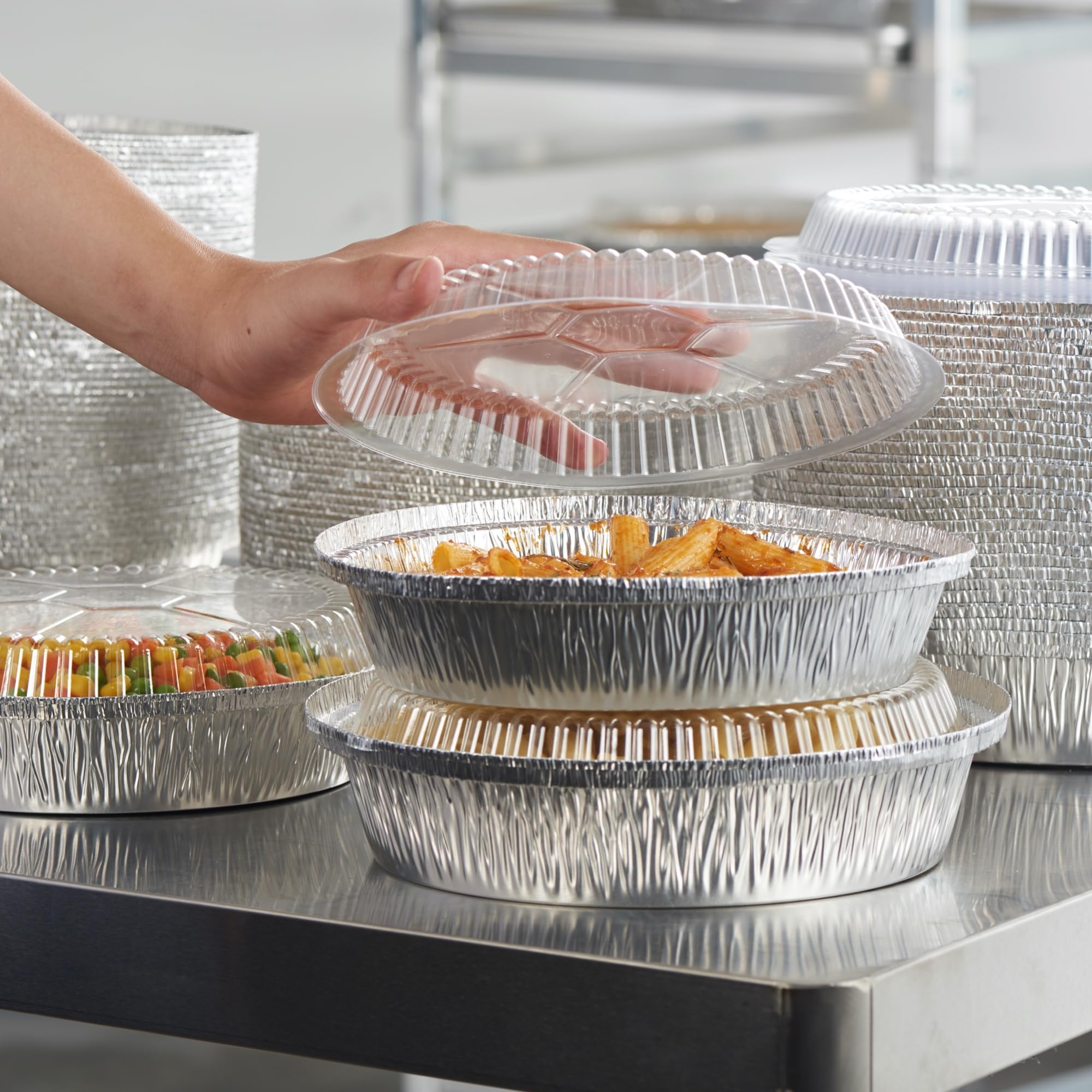 CURTA easy-to-clean disposable option for quick post-meal cleanup.