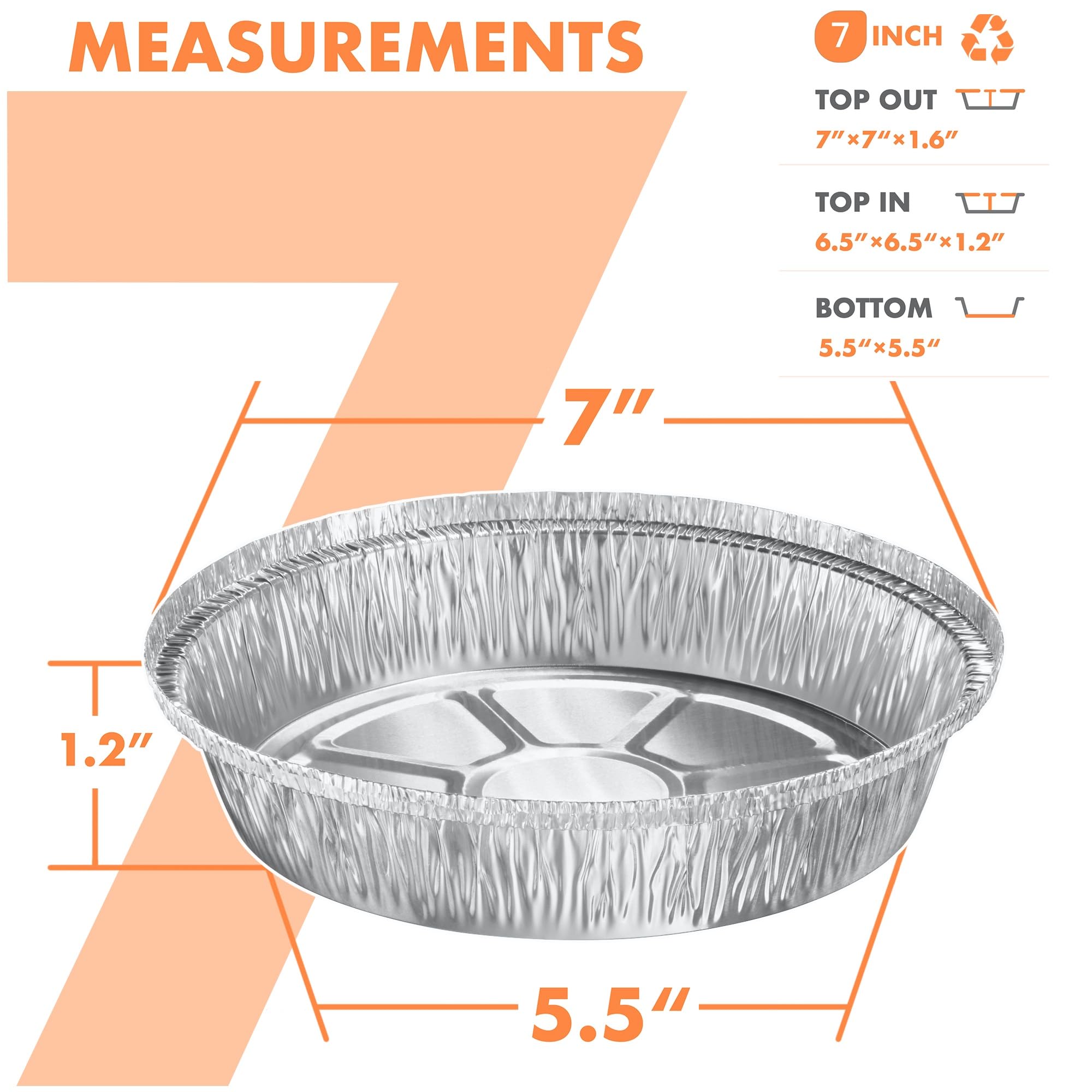 CURTA heavy-duty foil pan with lid, perfect for roasting and takeout.