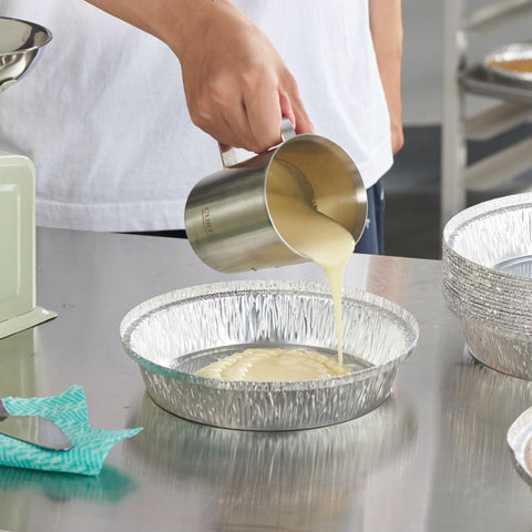 CURTA oven and air fryer compatible foil pan for versatile cooking.