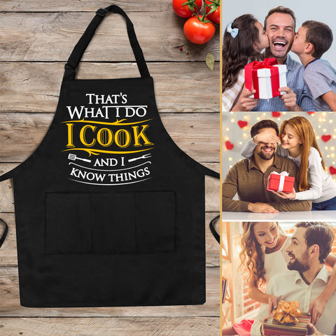 Cusugbaso outdoor BBQ apron ready for grill sessions and family meals.