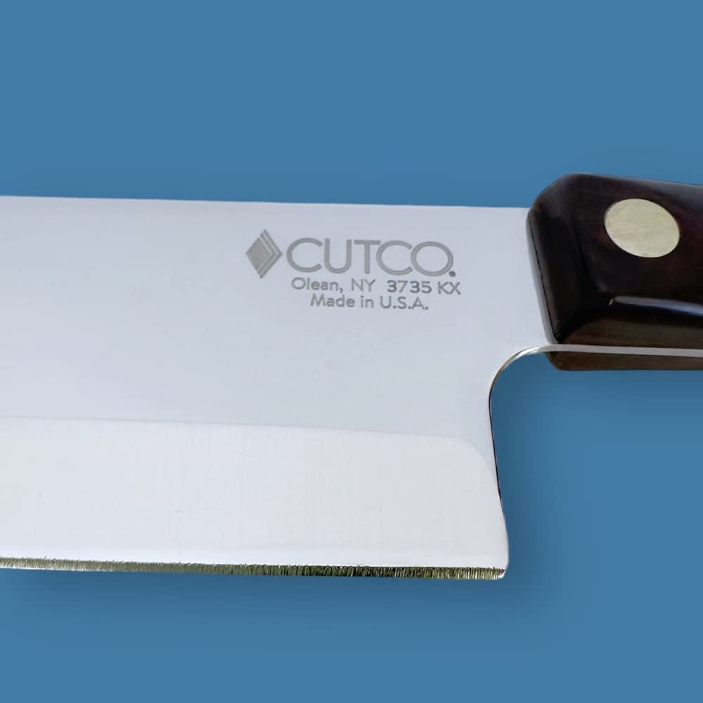 Cutco Nakiri knife compact, ergonomic design for daily prep.
