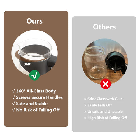 CUTIECLUB 360° embedded handle for safe, confident lifting.