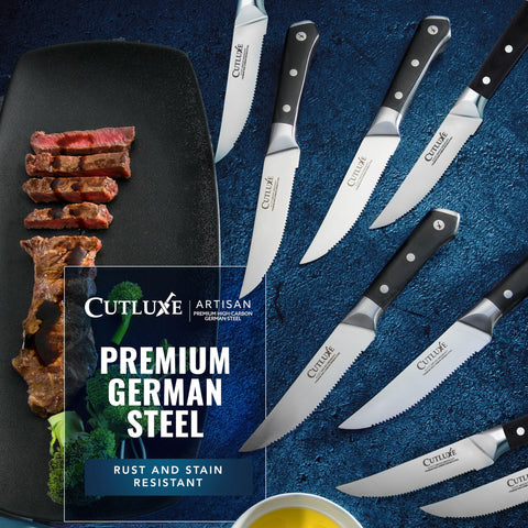 Cutluxe premium design combines elegance with a sanitary finish for daily use.