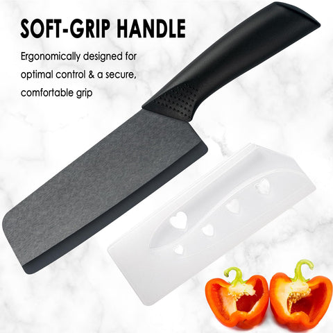 Cutqiz Nakiri knife in premium gift box, ready for gifting to a chef or home cook.