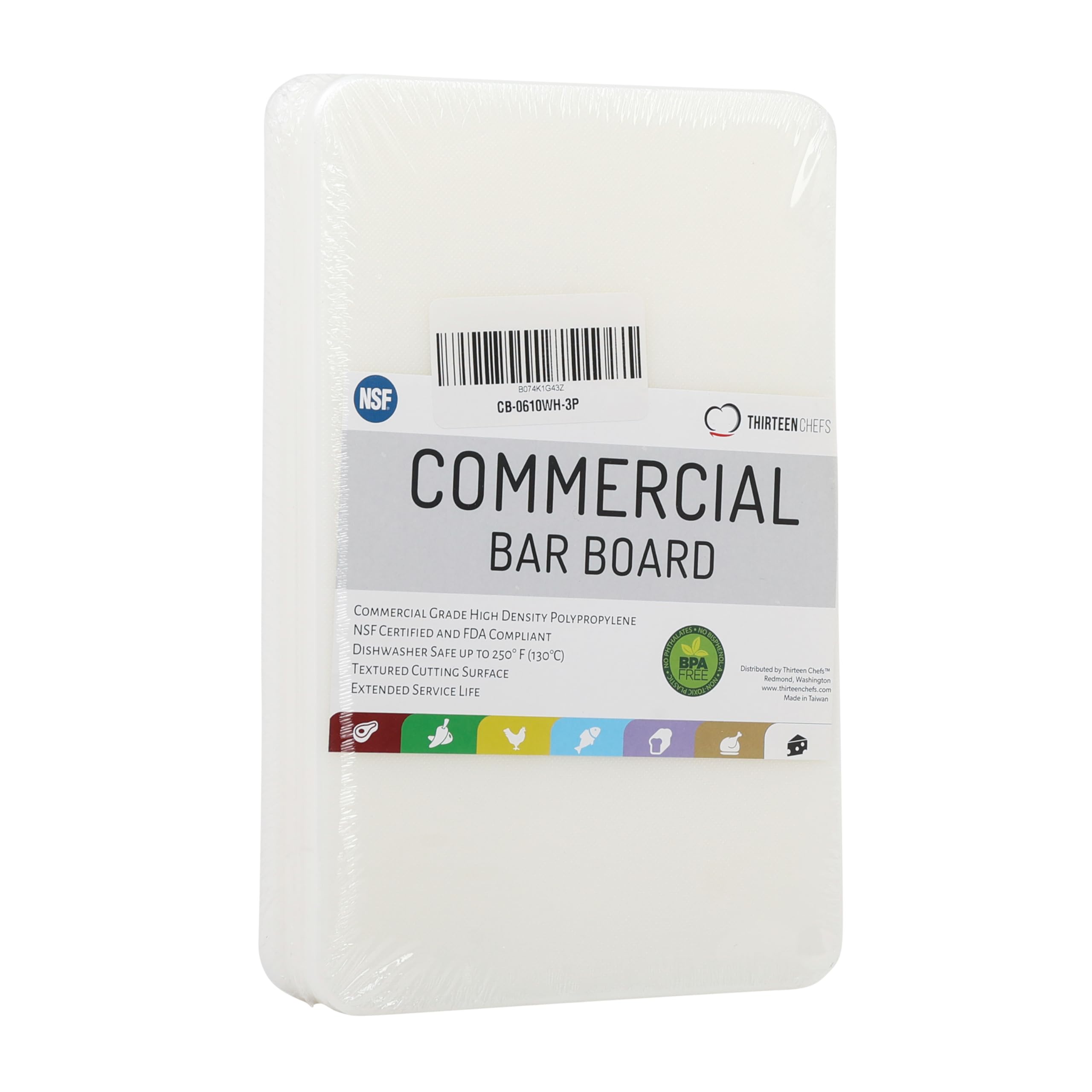CuttingBoard universal white color boards for any bar setup