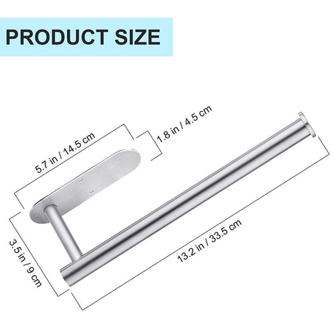 CUXIXA bathroom and RV-friendly holder fits tight spaces and travel.