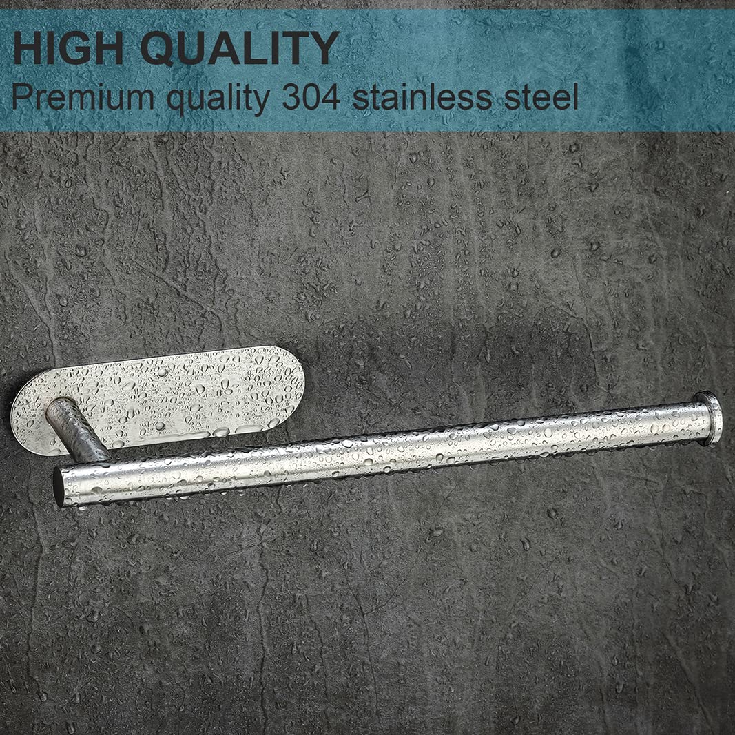 CUXIXA under-cabinet screw-mount holder provides secure placement on uneven surfaces.