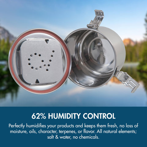 CVAULT durable stainless steel construction is shatterproof and light resistant.