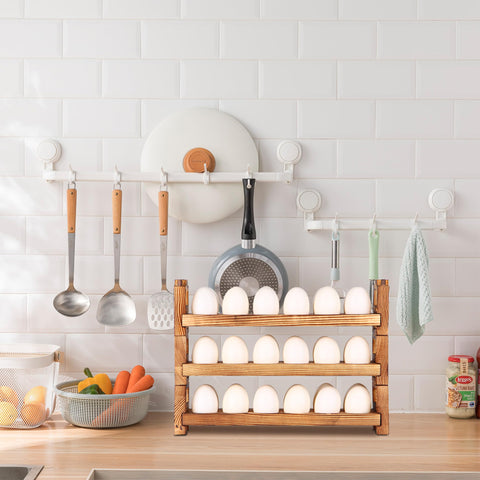 CVHOMEDECO versatile storage suitable for eggs, deviled eggs, Easter treats