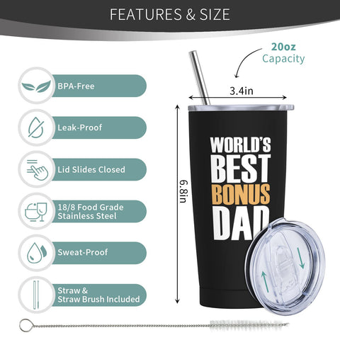 Cwutoba slider lid tumbler supports spill-free sipping during travel or daily commuting.