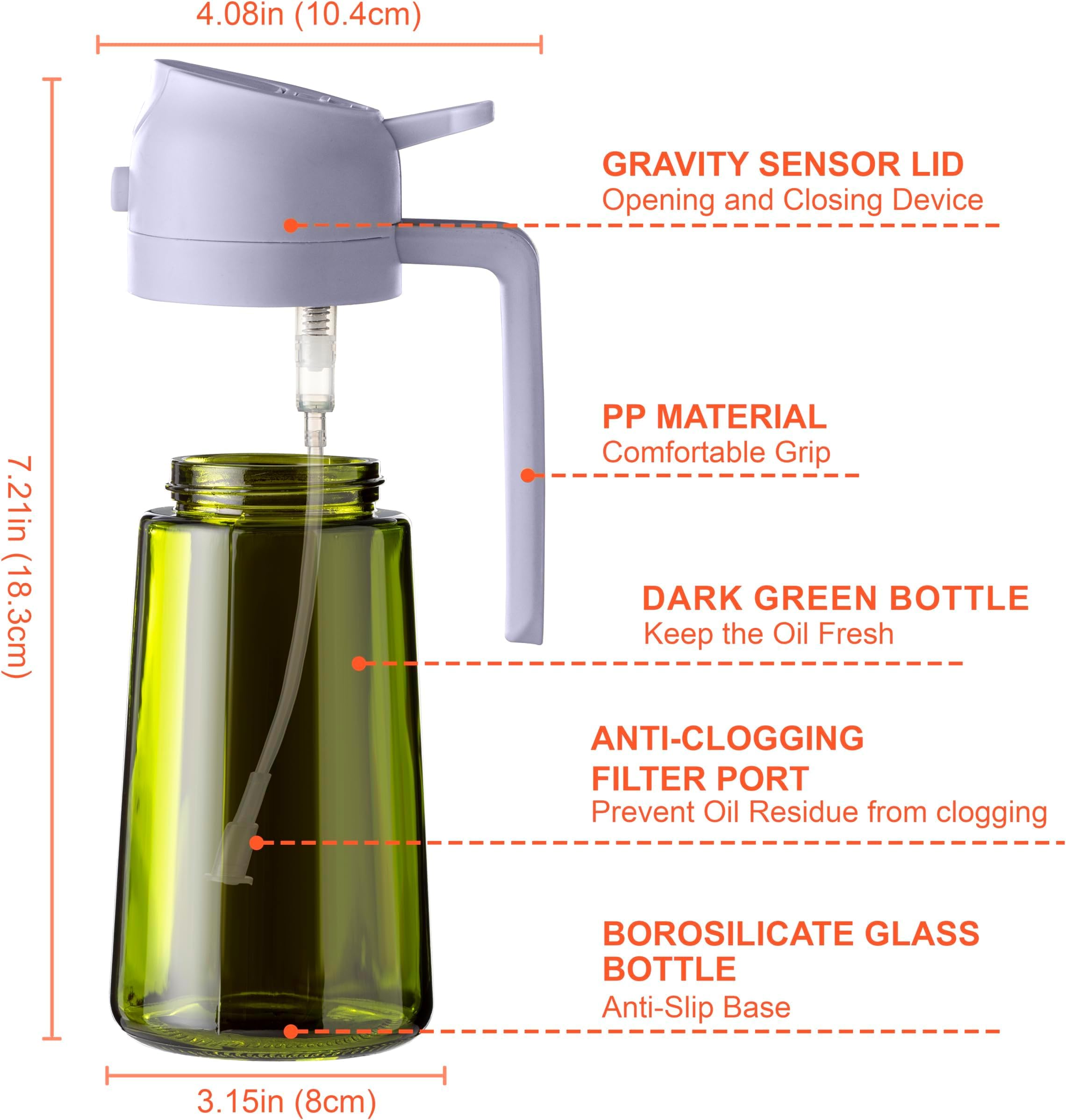 CXINYI durable, light-proof bottle withstands daily use.
