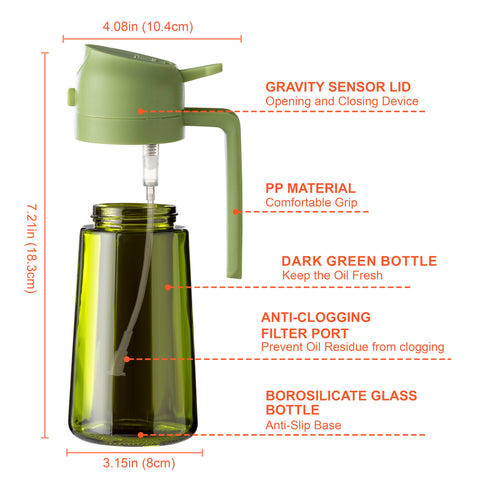 CXINYI lifetime guarantee supports ongoing use of the oil dispenser.