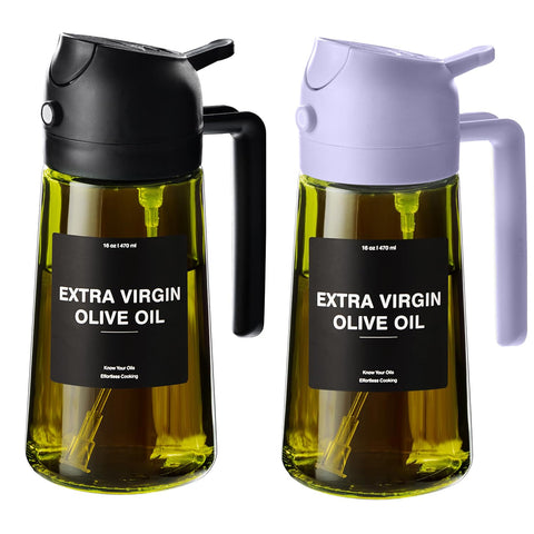 CXINYI olive oil dispenser bottle in deep green glass protects freshness.