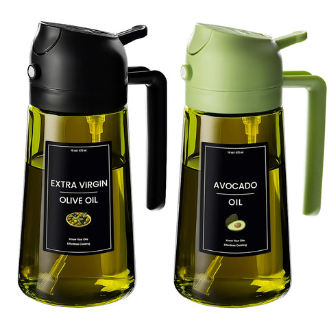 CXINYI olive oil dispenser pour shows precise control for pouring and measuring.