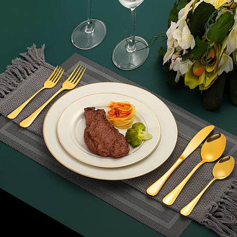 CXJY silverware is dishwasher safe for easy cleanup.