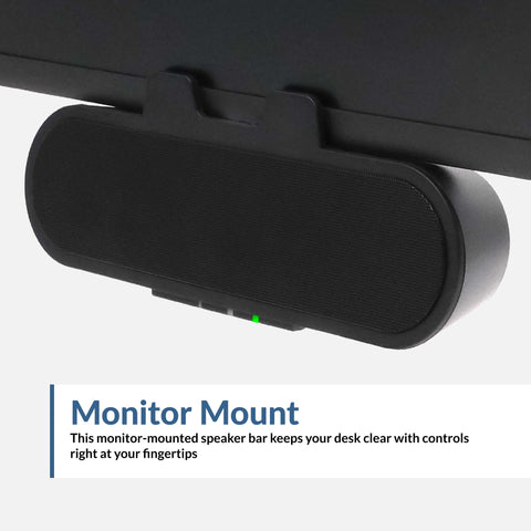 CA-2890PRO angled side profile highlighting slim monitor-mount design