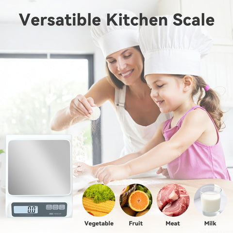Cybergiant compact portable kitchen scale for travel and on the go