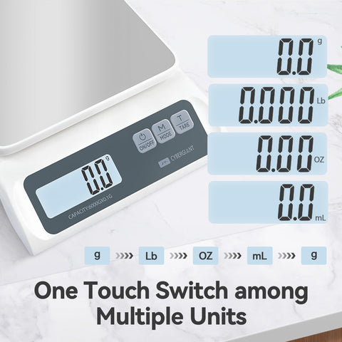 Cybergiant meal prep scale ideal for portion control and recipes