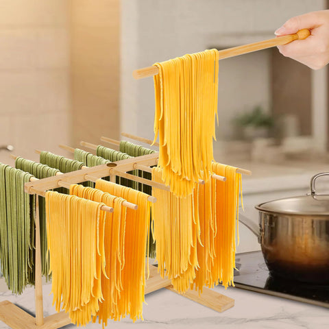 CycForge large-capacity pasta drying rack handles batch pasta for family meals.