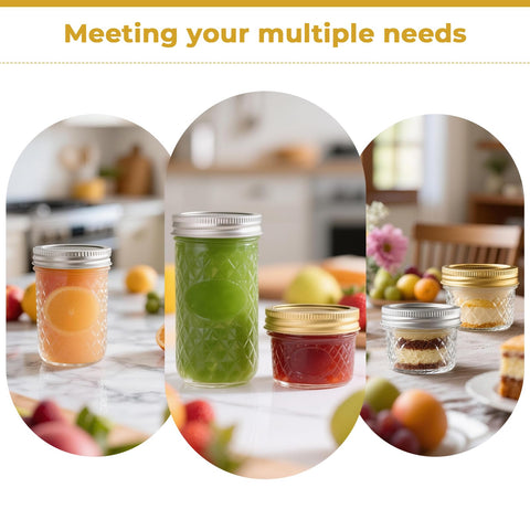 CycleMore spice jars keep herbs fresh and tidy.