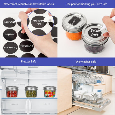 CycleMore honey jam storage jar suitable for pantry organization and gifting.