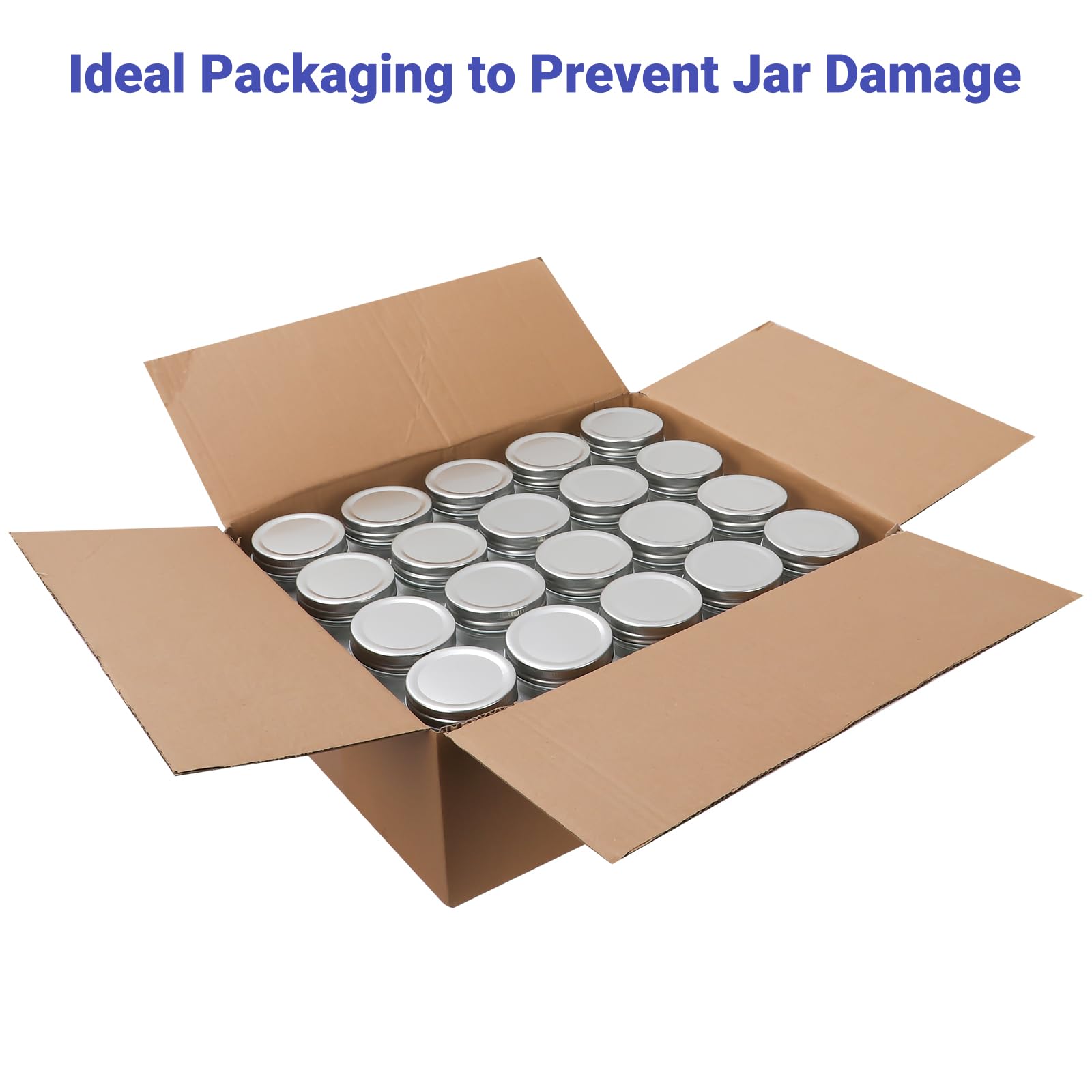CycleMore wide-mouth glass jar facilitates filling and cleaning in daily use.